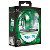   H7 Philips Color Vision Green 12972CVPGS2