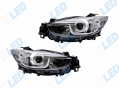 �������� ��� Mazda CX-5 (2011-2017) � bi-led ������� �6 X-LED, ����������� �������